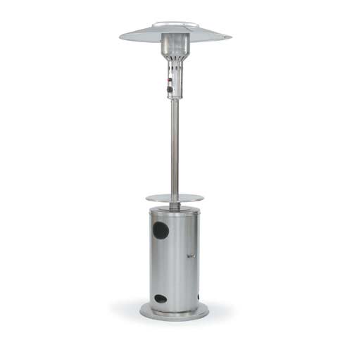 This stunning 2.2m high patio heater has a 12.5kw output. Fitted with a stainless steel burner it wo