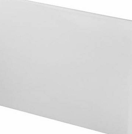 Unbranded Supastyle White 2mm Bathroom 700mm x 510mm Bath