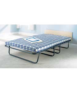 Double folding guest bed for occasional use. Tubul