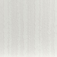 Super Fresco Cable Stripe Wallpaper White 10mx520mm