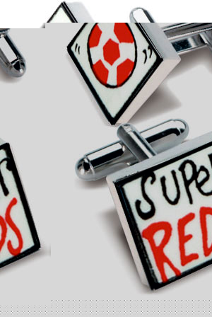 Unbranded Super Reds Cufflinks