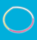 Super Tri-Col. Necklace 22 inch