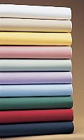 50% polyester, 50% cotton percale. Pastel Colours: