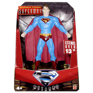 A multi-featured action figure, inspired by the forthcoming film "Superman Returns", with "heat