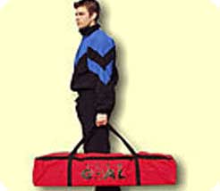 Superound Goal Carry Bag 1.54m long. Bag can carry:One Multi goal(16`x6`), One Mini goal(12`x6`),