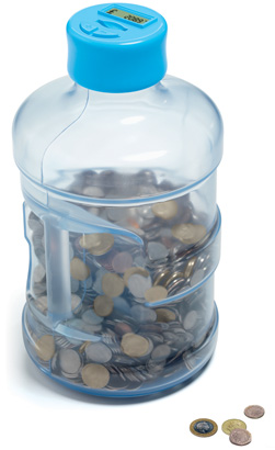 Unbranded Supersize Coin Counting Money Jar