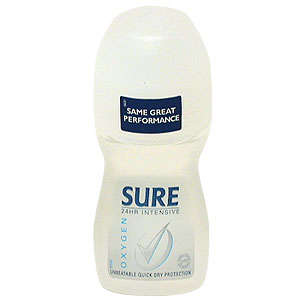 Sure Roll-On Oxygen Anti-Perspirant - size: 50ml