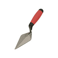 6" (150mm). High Carbon Steel forged blade with soft grip handle for added comfort