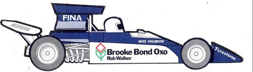 Surtees Brook Bond Oxo Side Profile Sticker (24cm x 6cm)