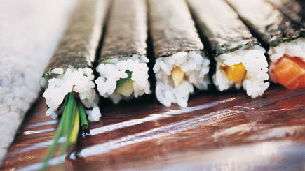 Unbranded Sushi making with YO! Sushi Glasgow House of