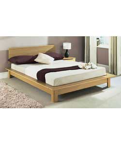 Sutton Oak Double Bedstead with Comfort Mattress