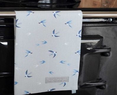 Unbranded Swallows Design Tea Towel 4783CXP