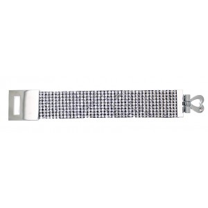 Unbranded Swarkovski Style 5 Row Diamante Bracelet With