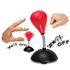 The desktop punch ball that swears when you hit it... This product is not suitable for children