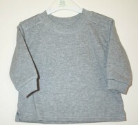 Sweatshirt- Grey - 6/9 mths