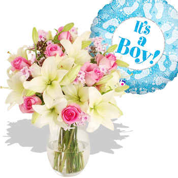 Unbranded Sweet Baby Boy - flowers