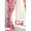 Unbranded Sweet Hearts Curtains 72s - Lined