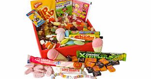 This Sweet Hamper holds a generous helping of your favourite sweets, old and new, including retro favourites like Haribo Frogs and Barratt Refreshers. Classics like the Sherbet Fountain and Haribo Cola Bottles are universal favourites and are bound t