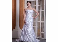 Unbranded Sweetheart Romantic Terse Wedding Dresses