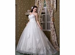 Unbranded Sweetheart Sexy Terse Wedding Dresses (Satin