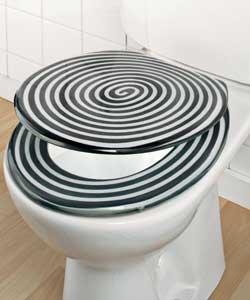Swirl Toilet Seat