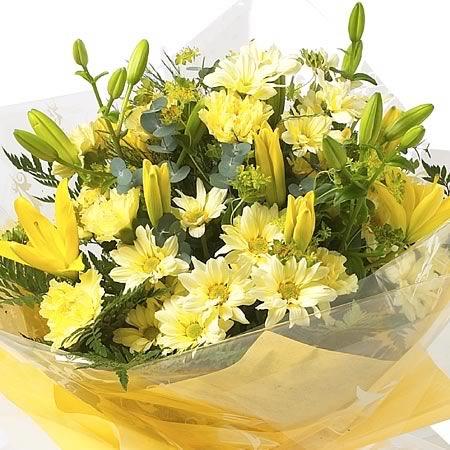 Unbranded Sympathy Posy - andpound;25