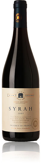 Unbranded Syrah Vins de Pays de lArdeche 2007, Cave