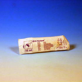 Unbranded Syringe Sterile 10ml Eccentric Luer Slip Pack of