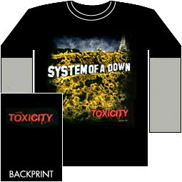 system of a down t shirt - toxicity