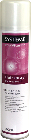 Unbranded Systeme Pro-Vitamin Hairspray Extra Hold 300ml