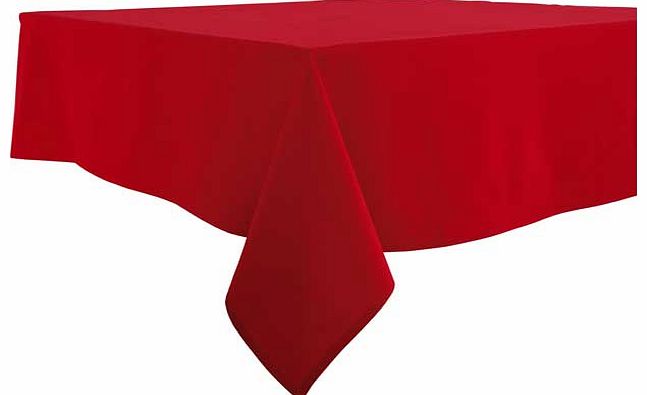 This table cloth offers you a stylish addition to any dining table. Made from 100% cotton. it is both machine washable and suitable for tumble drying. 100% cotton. Suitable for tumble drying. Size L228. W178cm. Machine washable. EAN: 1220559.
