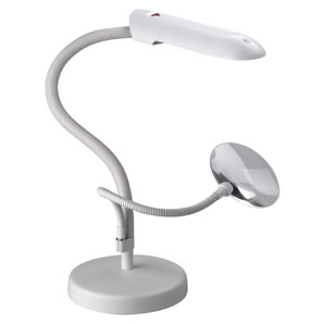 Table Top Craft Lamp and Magnifier