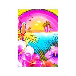 Tablecover - Hawaiian - plastic 1.3m x 2.1m