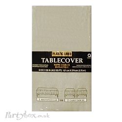 Tablecover - Silver (1.3m x 2.7m) - Matt/Non-reflective