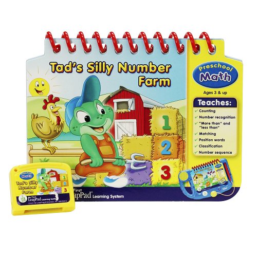 Tads Silly Number Farm -- My First LeapPad Interactive Book- LeapFrog