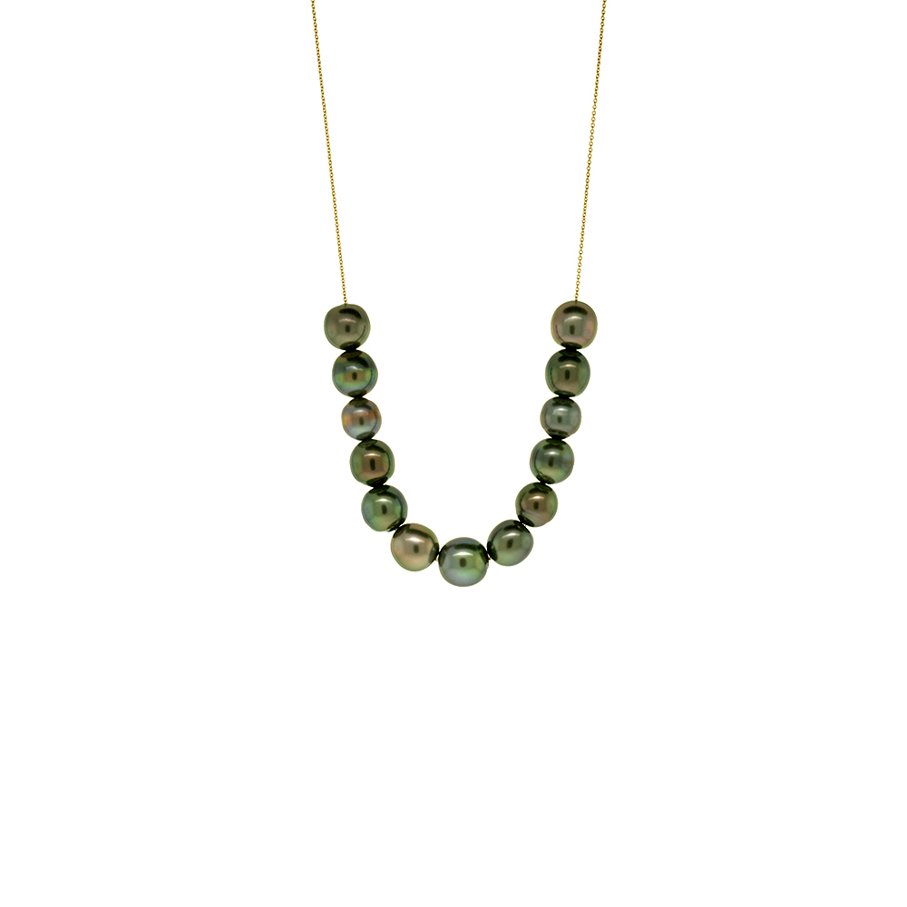 Unbranded Tahitian Pearl Strand Necklace