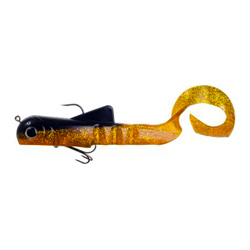 Unbranded Tail Crawler Soft Bait - 115g - 30cm - Black /