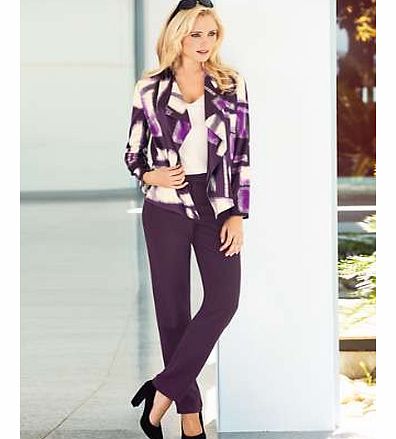 Unbranded Tailored Slim Leg Trousers