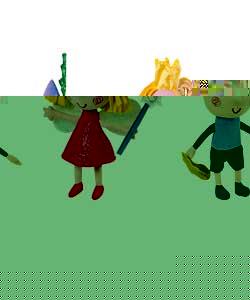 Unbranded Talking Ben Elf and Princess Holly