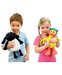 Unbranded Talking Timmy and Yabba Soft Toys Assortment