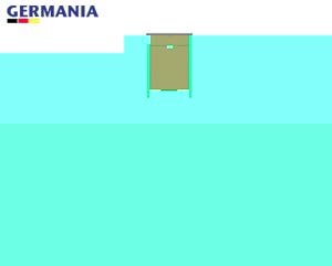 Unbranded Tall 2 drawer hanging unit