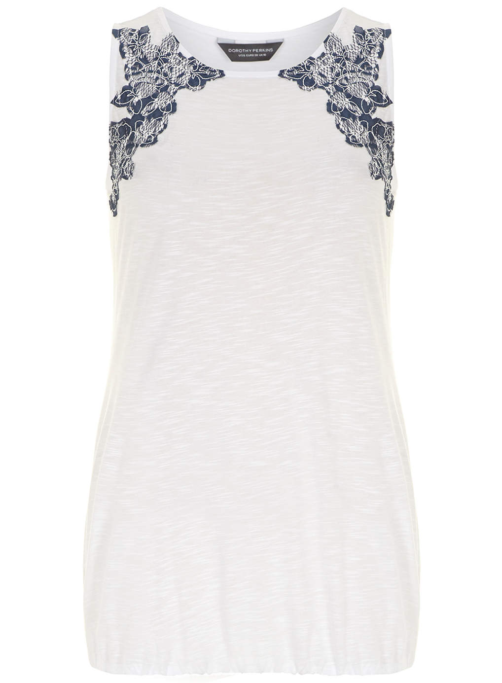 Unbranded Tall lace applique bubble top 56365702