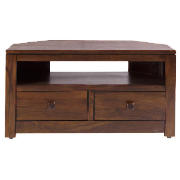 Unbranded Tamarai Corner Tv Unit, Sheesham