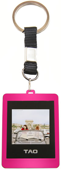 Unbranded TAO Digital Key Ring - Pink