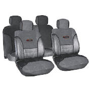Unbranded Targa Seat Cover Set Grey/Black