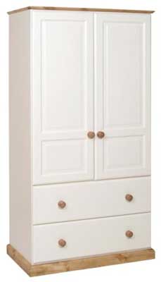 Unbranded Tarka painted Double Wardrobe Combination with