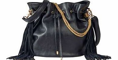 Fringing is a definite for the new season and this bag has it all. The duffle style is right on trend however with the tassels and chain strap detail it takes it to a whole new level. A must have! Bag Features: Wipe clean Synthetic This item is part 