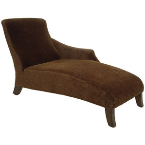 Tate Chaise Chair- Right Arm Rest- Ocelot Humbug