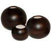 These stunning Orb Mango wood candle holders are the ideal gift for the ecologically minded and the 