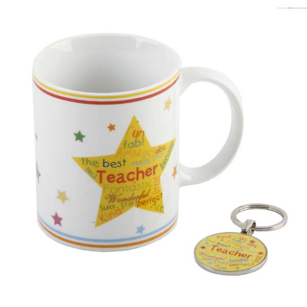 Unbranded Teacher China Mug and Keyring